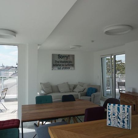 Apartament Augartenblick Penthauscombo 15/16 - Blick Zum Riesenrad Wiedeń Zewnętrze zdjęcie