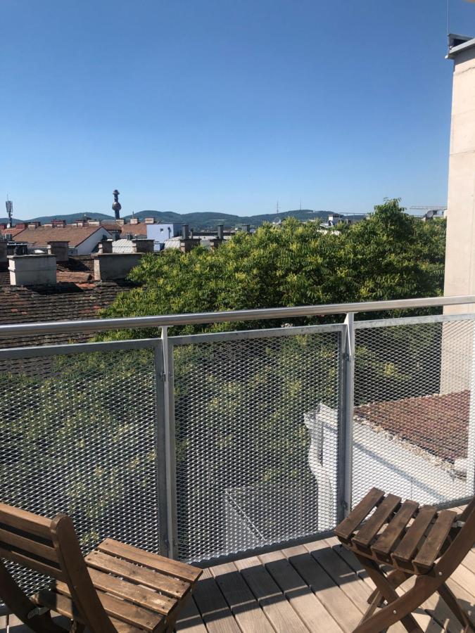Apartament Augartenblick Penthauscombo 15/16 - Blick Zum Riesenrad Wiedeń Zewnętrze zdjęcie