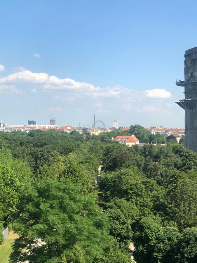 Apartament Augartenblick Penthauscombo 15/16 - Blick Zum Riesenrad Wiedeń Zewnętrze zdjęcie