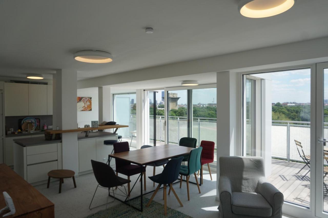 Apartament Augartenblick Penthauscombo 15/16 - Blick Zum Riesenrad Wiedeń Zewnętrze zdjęcie
