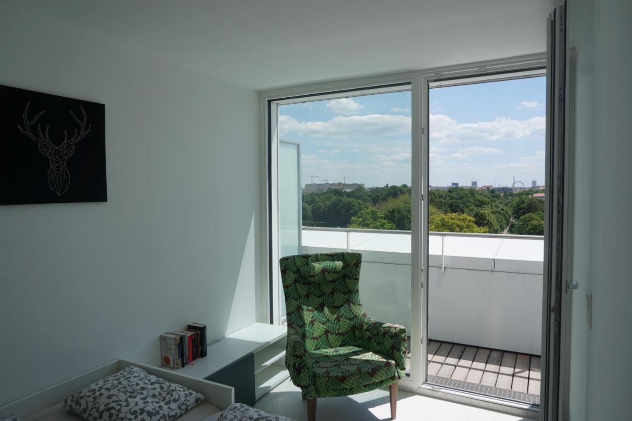 Apartament Augartenblick Penthauscombo 15/16 - Blick Zum Riesenrad Wiedeń Zewnętrze zdjęcie