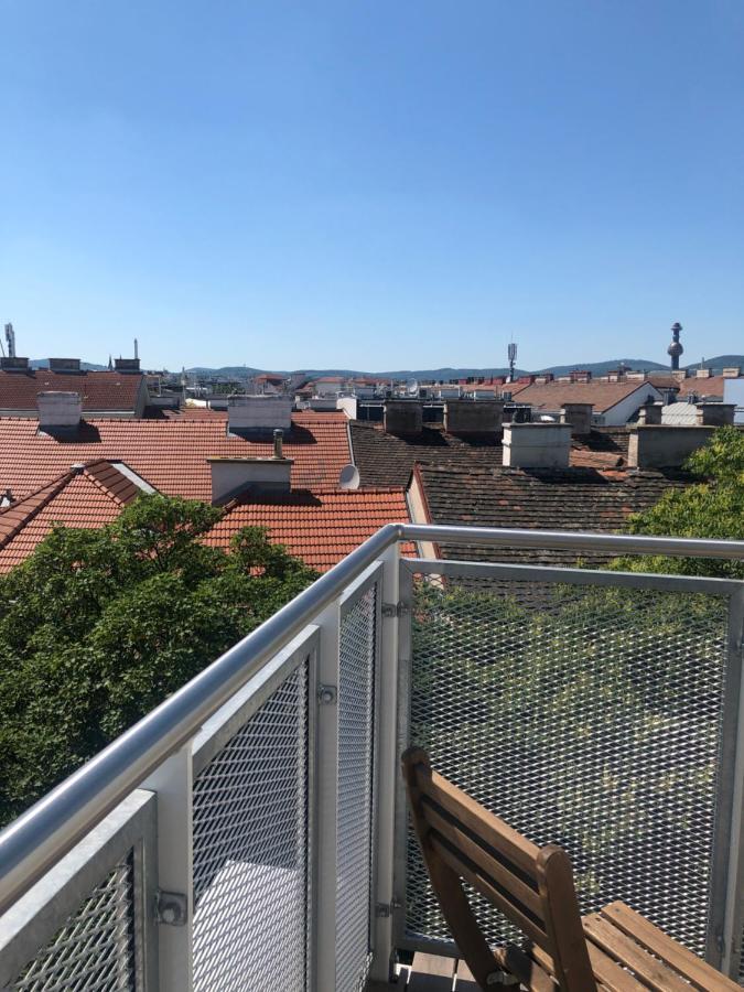 Apartament Augartenblick Penthauscombo 15/16 - Blick Zum Riesenrad Wiedeń Zewnętrze zdjęcie