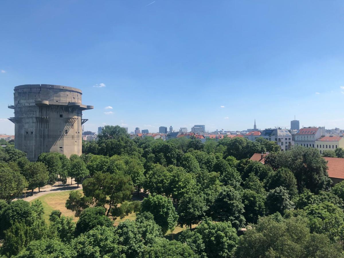 Apartament Augartenblick Penthauscombo 15/16 - Blick Zum Riesenrad Wiedeń Zewnętrze zdjęcie