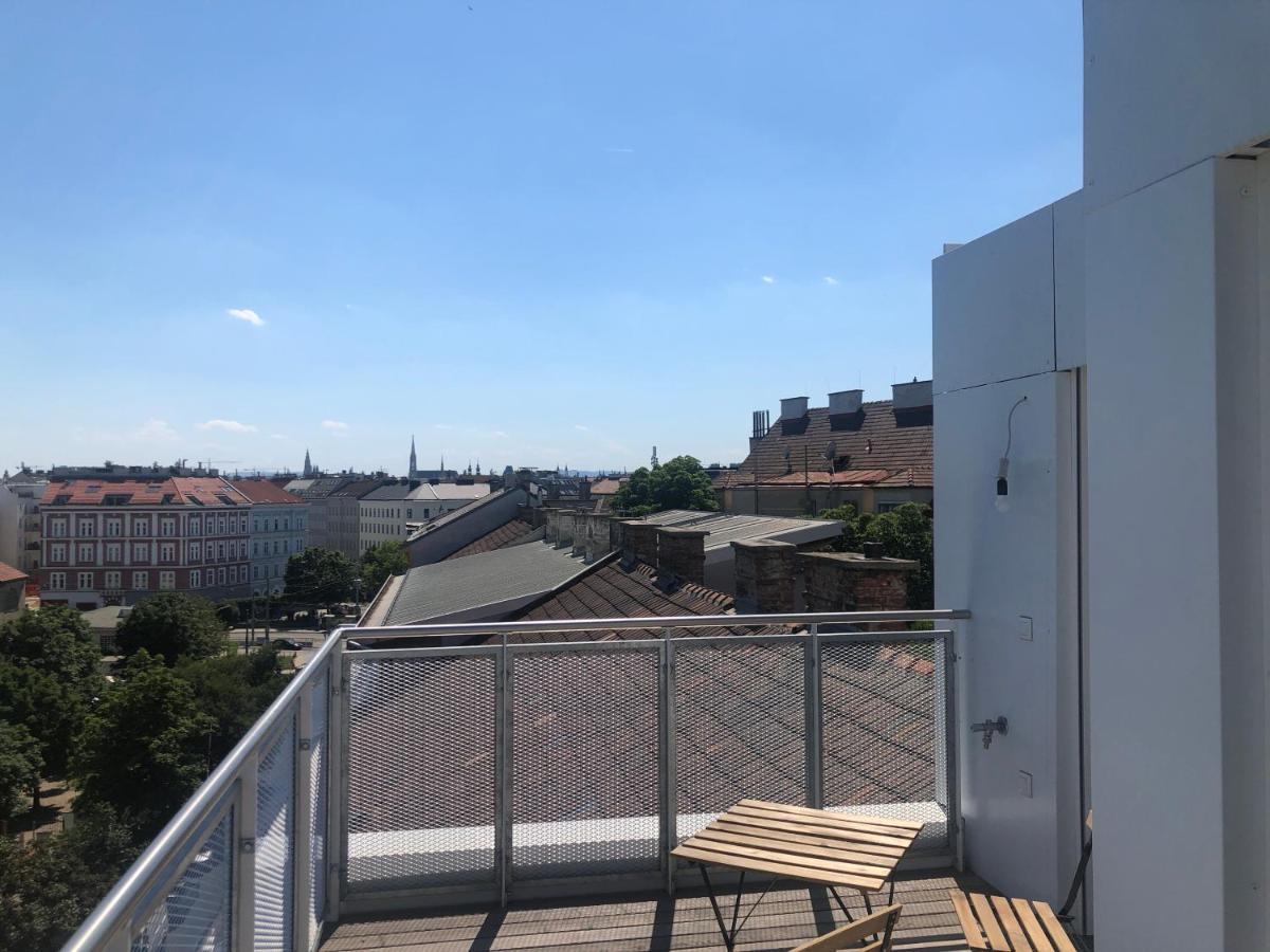 Apartament Augartenblick Penthauscombo 15/16 - Blick Zum Riesenrad Wiedeń Zewnętrze zdjęcie