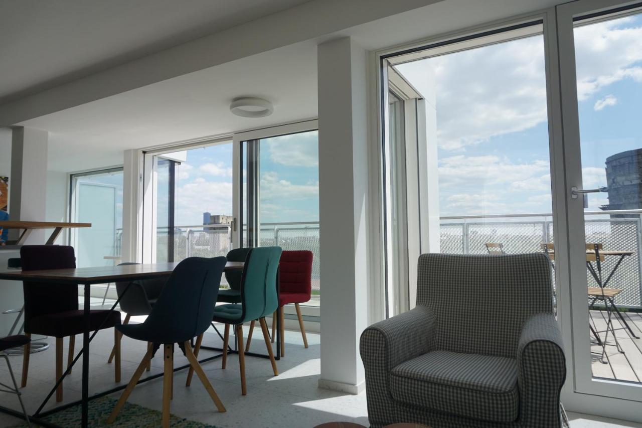 Apartament Augartenblick Penthauscombo 15/16 - Blick Zum Riesenrad Wiedeń Zewnętrze zdjęcie