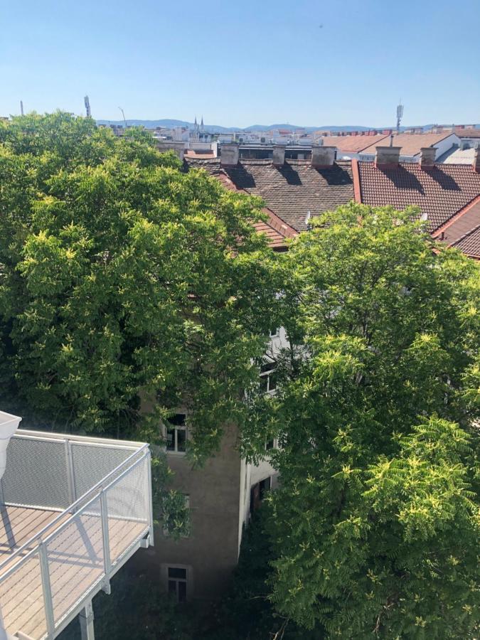 Apartament Augartenblick Penthauscombo 15/16 - Blick Zum Riesenrad Wiedeń Zewnętrze zdjęcie