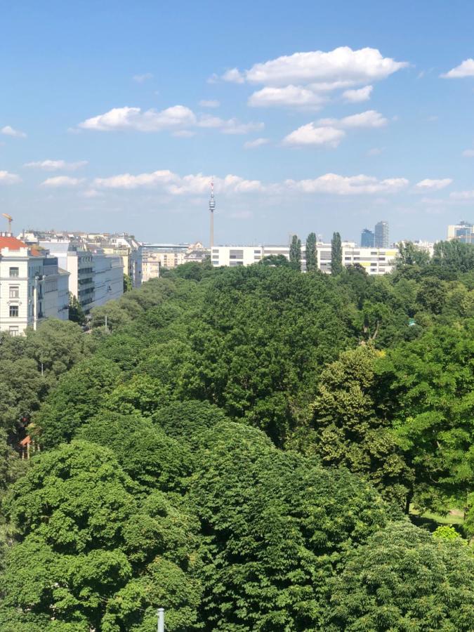 Apartament Augartenblick Penthauscombo 15/16 - Blick Zum Riesenrad Wiedeń Zewnętrze zdjęcie